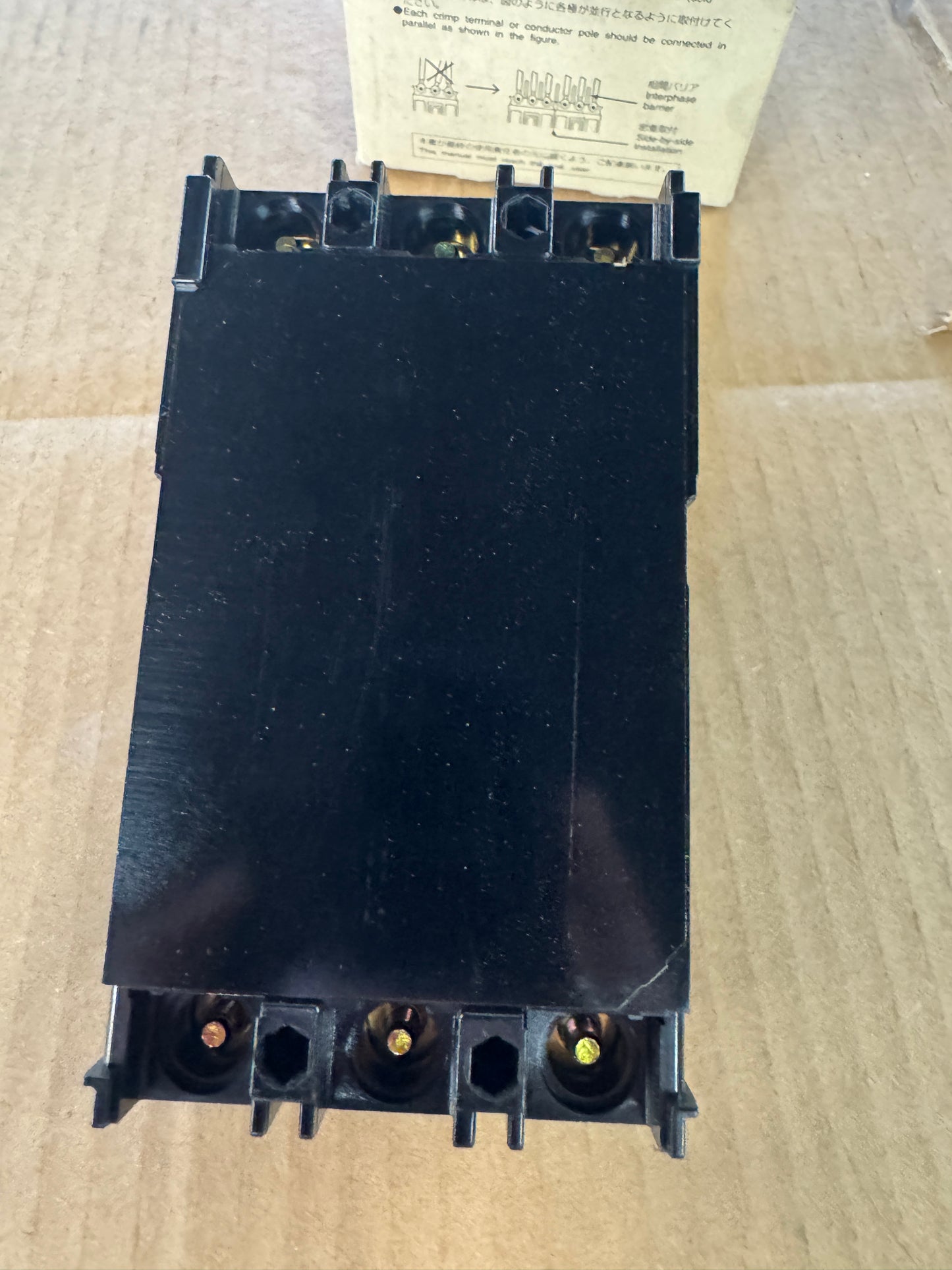 Fuji Electric BB3ASB-010 Circuit Breaker AC 550V Appears Unused