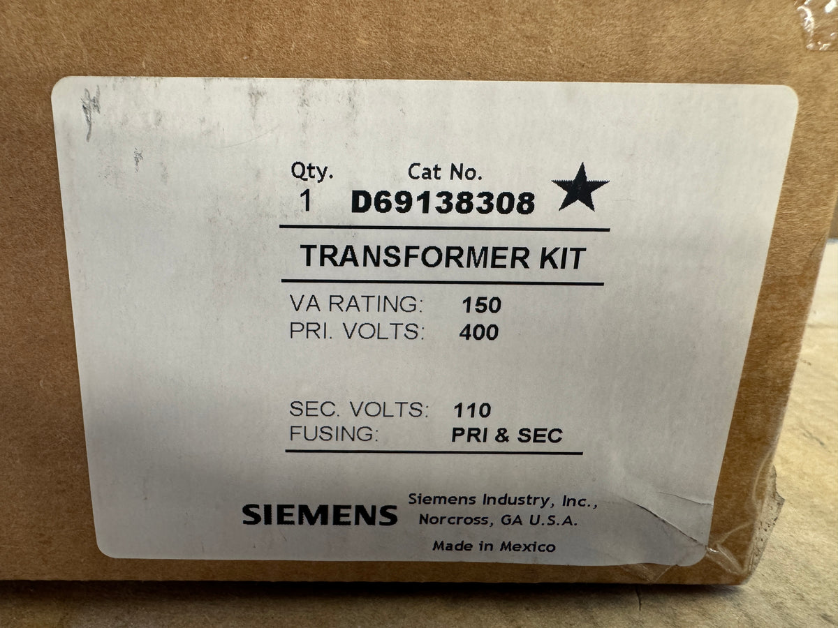 Siemens D69138308 Transformer Kit Factory Sealed