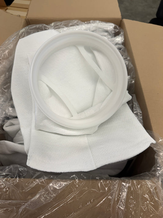 PRM Filtration Liquid Filter Bag BFPE25P2SX #2 Size, 7-1/16 In. Dia x 32 In. L, 25 Micron