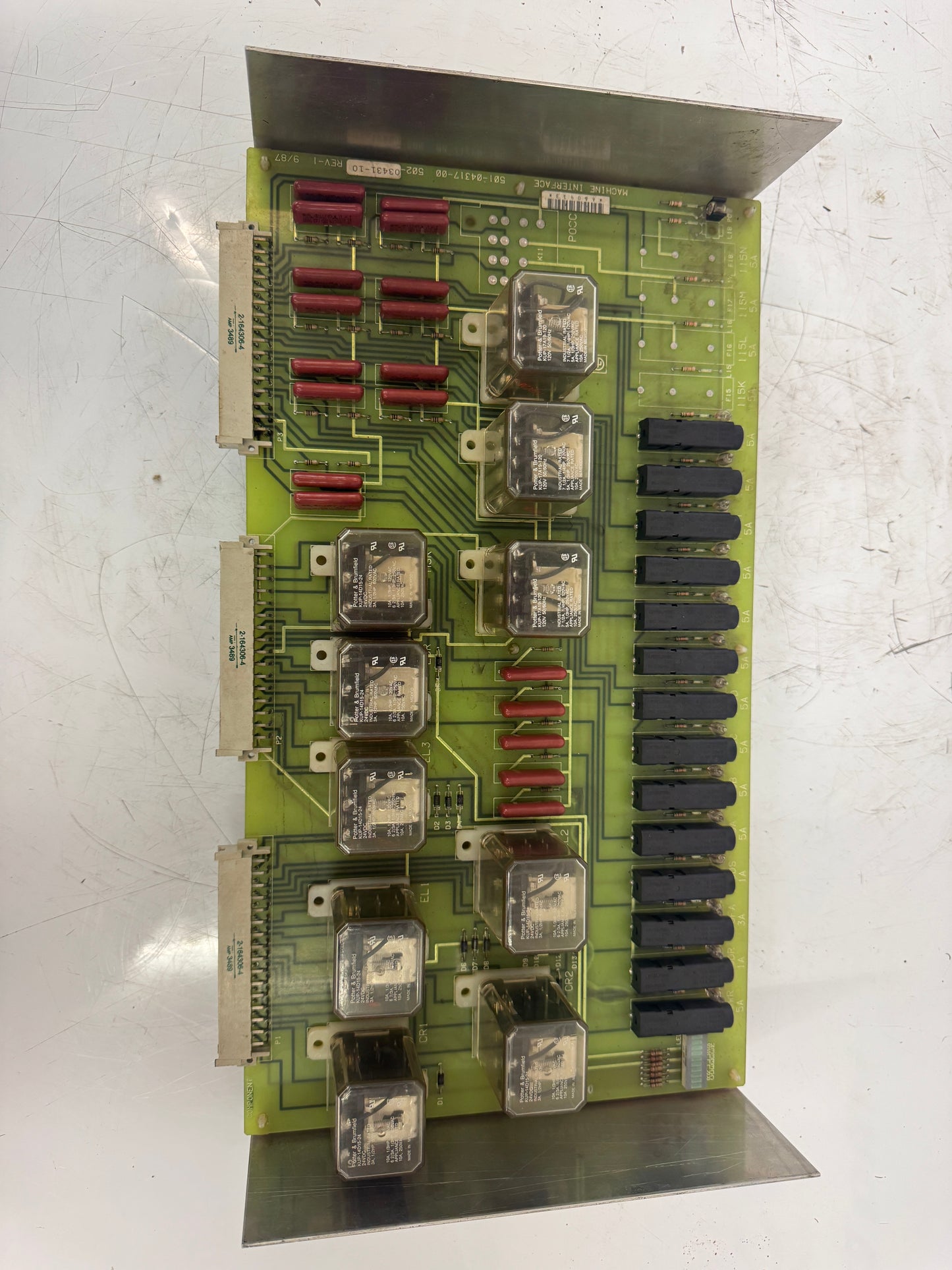 Giddings & Lewis Machine Interface Board 502-03431-10