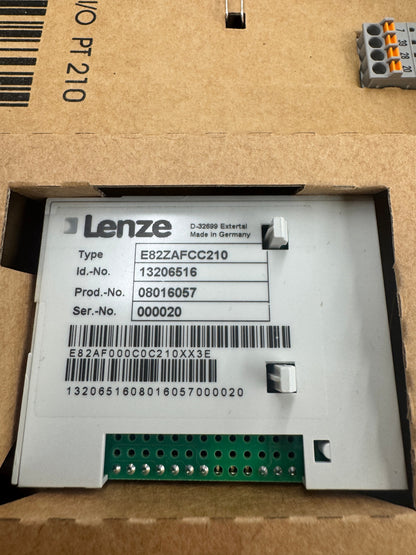 Lenze CAN I/O PT Function Module E82ZAFCC210 24 VDC