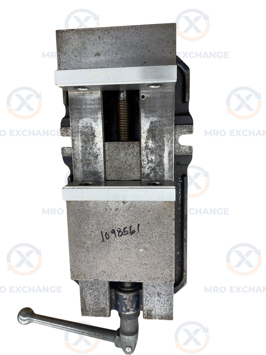TE-CO Mfg Machine Vise PWS-6900 | 6 In. Jaw Width, 9 In. Jaw Opening m00838