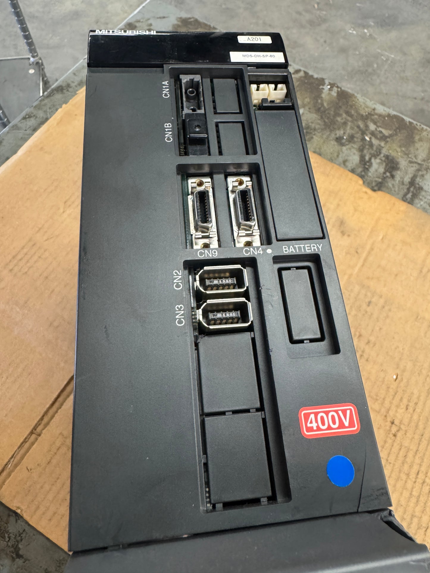 Mitsubishi MDS-DH-SP-80 Spindle Drive Unit 400V Untested Surplus