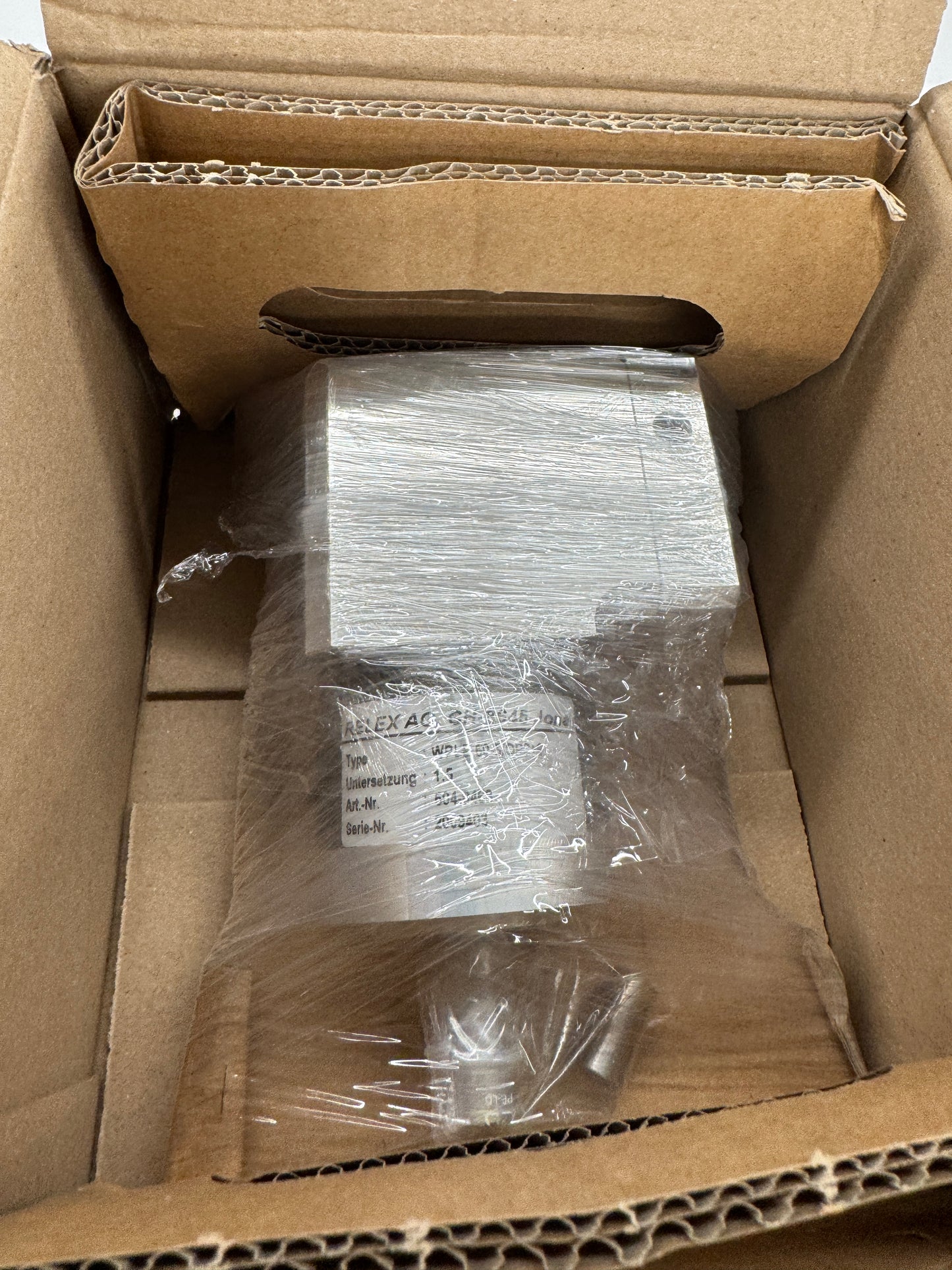 Relex AG Right Angle Planetary Gearbox WPLE 60, Art.-Nr. 604-0486