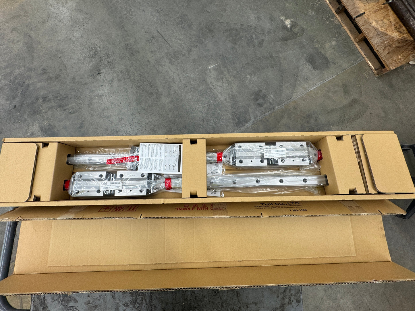 THK Linear Guide Rail Assembly Set HSR35LU2SSC0S+1080LSP-IV / HSR35LU2SSC0S+1130LSP-IV
