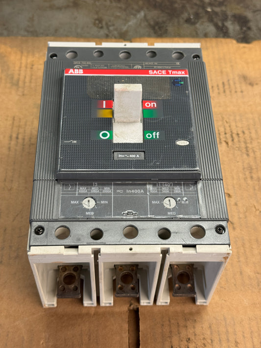 ABB SACE T5S 400 Molded Case Circuit Breaker 600V Untested Surplus