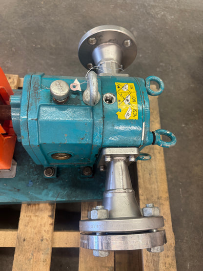 Borger Rotary Lobe Pump AL 25 2 In. 150 Lb. ANSI Flange