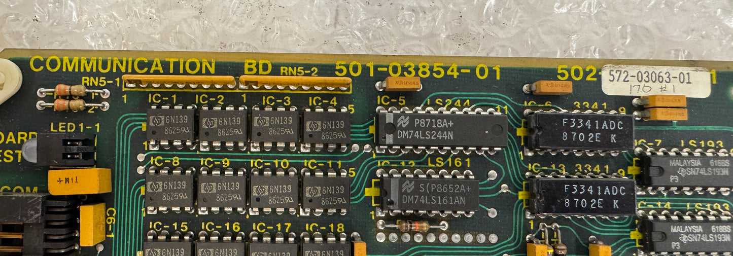 Gould Electronics Communication Board 501-03854-01 m00419