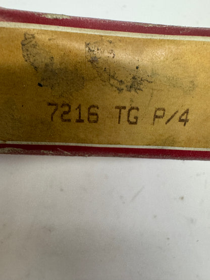 Consolidated Bearings Angular Contact Ball Bearing 7216 TG P/4 80 x 140 x 26 mm