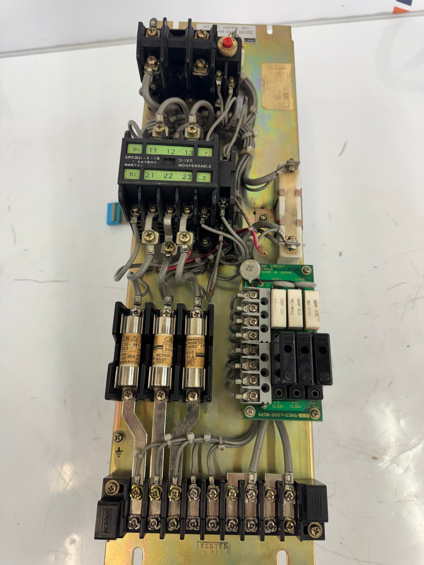 Fujitsu Fanuc LTD Velocity Control Unit A06B-6045-H005 (C007) / A06B-6045-H006 (C008)