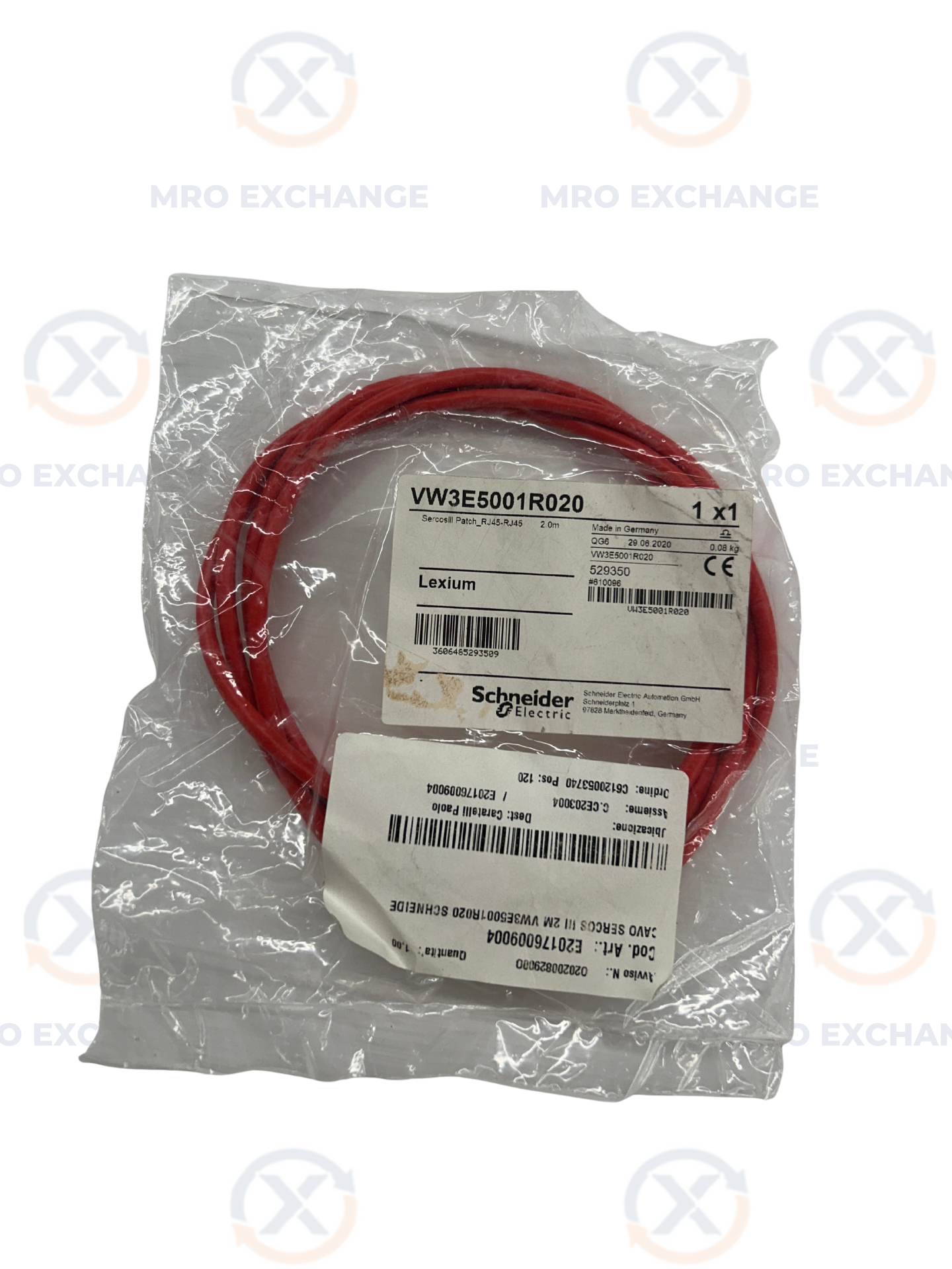 Schneider Electric Sercos III Cable VW3E5001R020