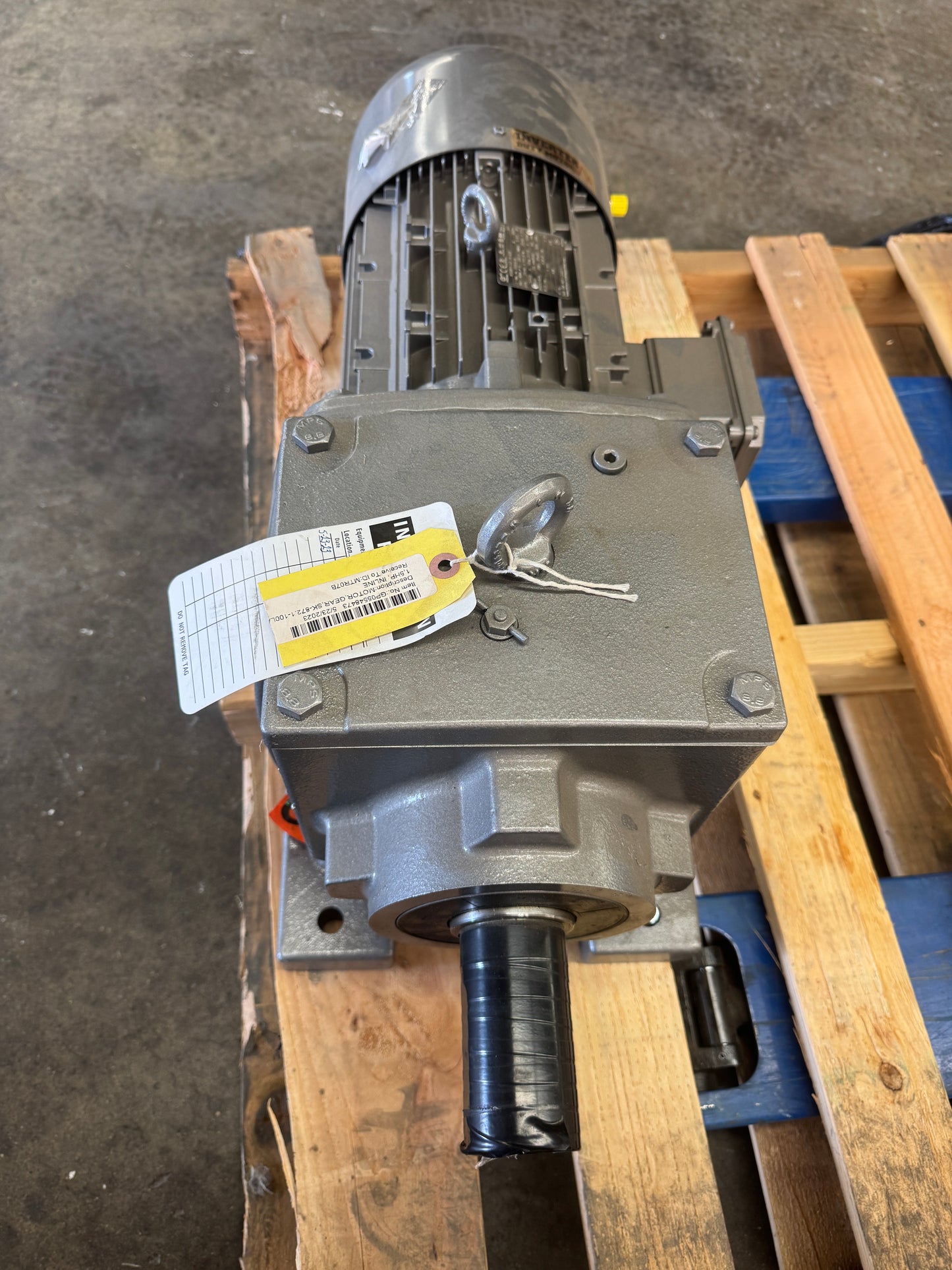 NORD Inline Helical Gearmotor SK872.1-100L - 5 HP 1800 RPM