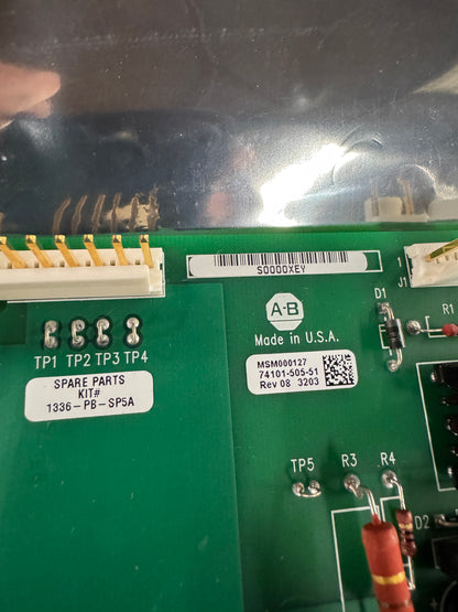 Allen-Bradley Precharge PCB Board 1336-PB-SP5A 460V