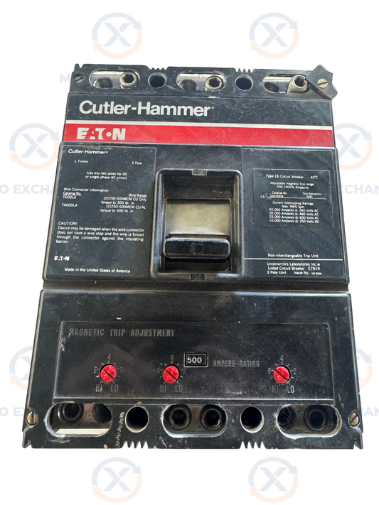 Cutler-Hammer Molded Case Circuit Breaker LS500
