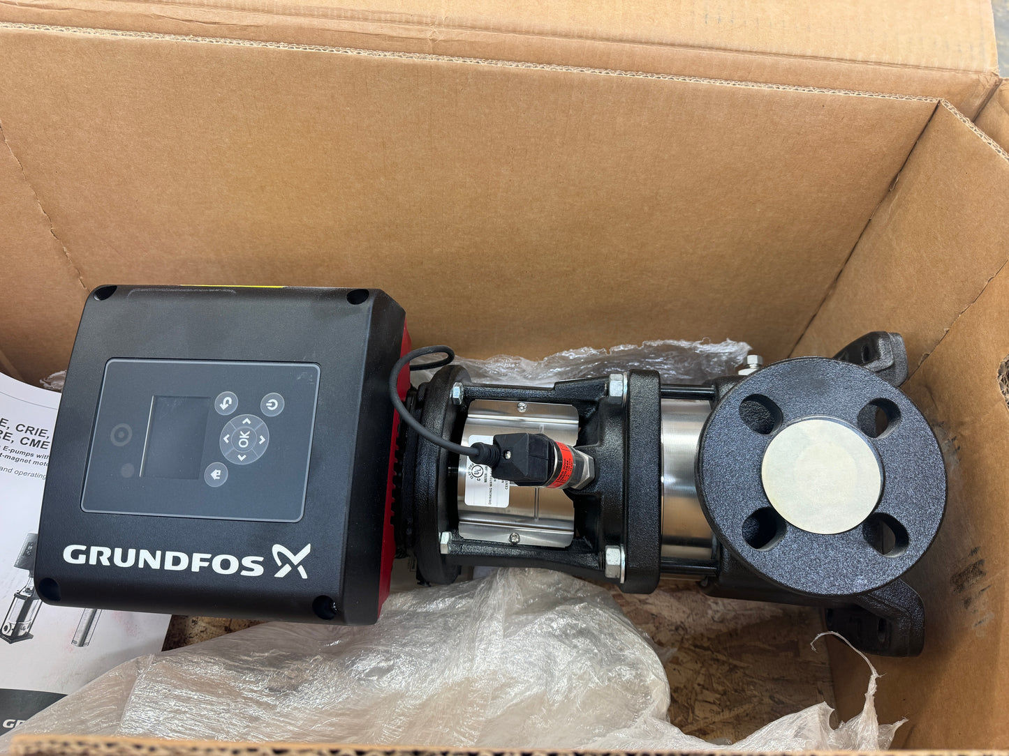 Grundfos 99389085 - CRE 5-4 N-FGJ-A-E-HQQE Vertical Multistage Centrifugal Pump with Integrated Variable Speed Drive m00267