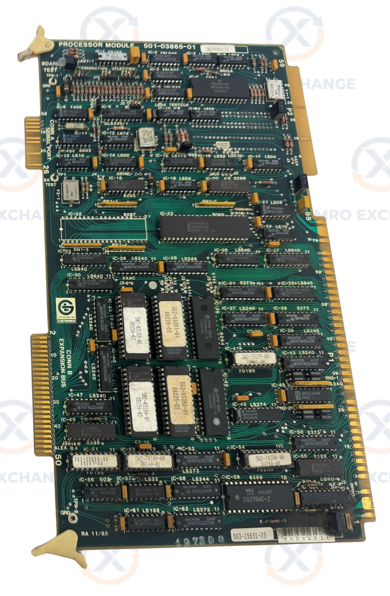 Giddings & Lewis Electronics Processor Module 501-03865-01