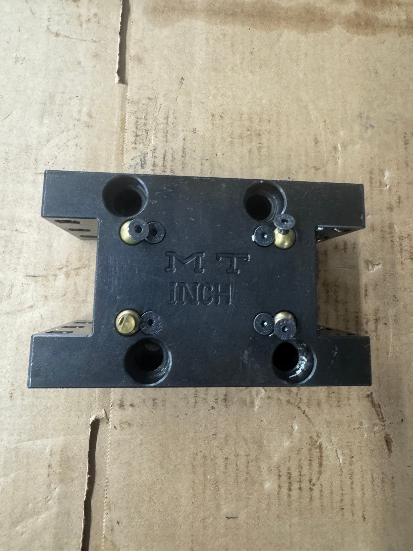 MT Marchetti Live Tool Holder OKU015254G | Multi-Spindle Axial Block, Inch Series | Orientation: Axial