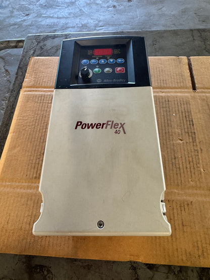 Allen-Bradley AC Drive VFD 22B-D017N104 - 10 HP Variable RPM