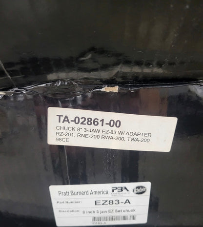 Tsudakoma RWA-200R CNC Rotary Table with 8 In. 3-Jaw Chuck, Faceplate, and Adapters