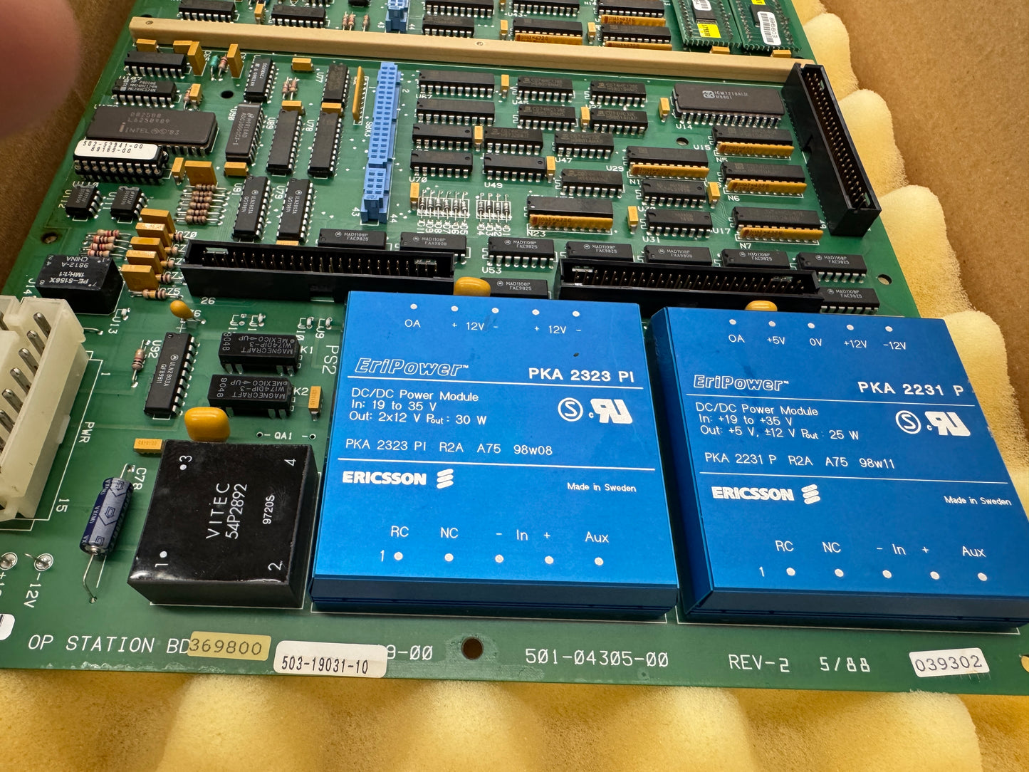 Kollmorgen / Giddings & Lewis Operator Station Board M.1017.6227