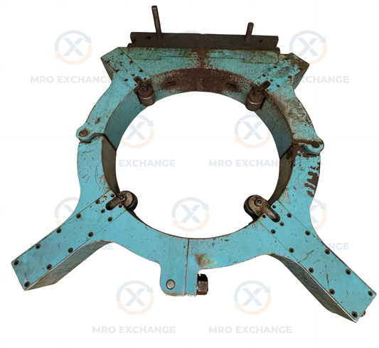 Large Lathe Steady Rest | Approx. 30 in. Bore Inside Diameter