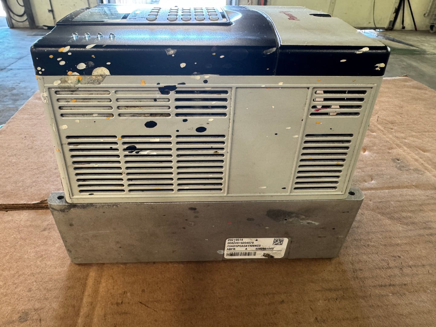 Allen-Bradley 20AD5P0A0AYNNNC0 Variable Frequency Drive 480V AC 3-Phase Untested Surplus 01438
