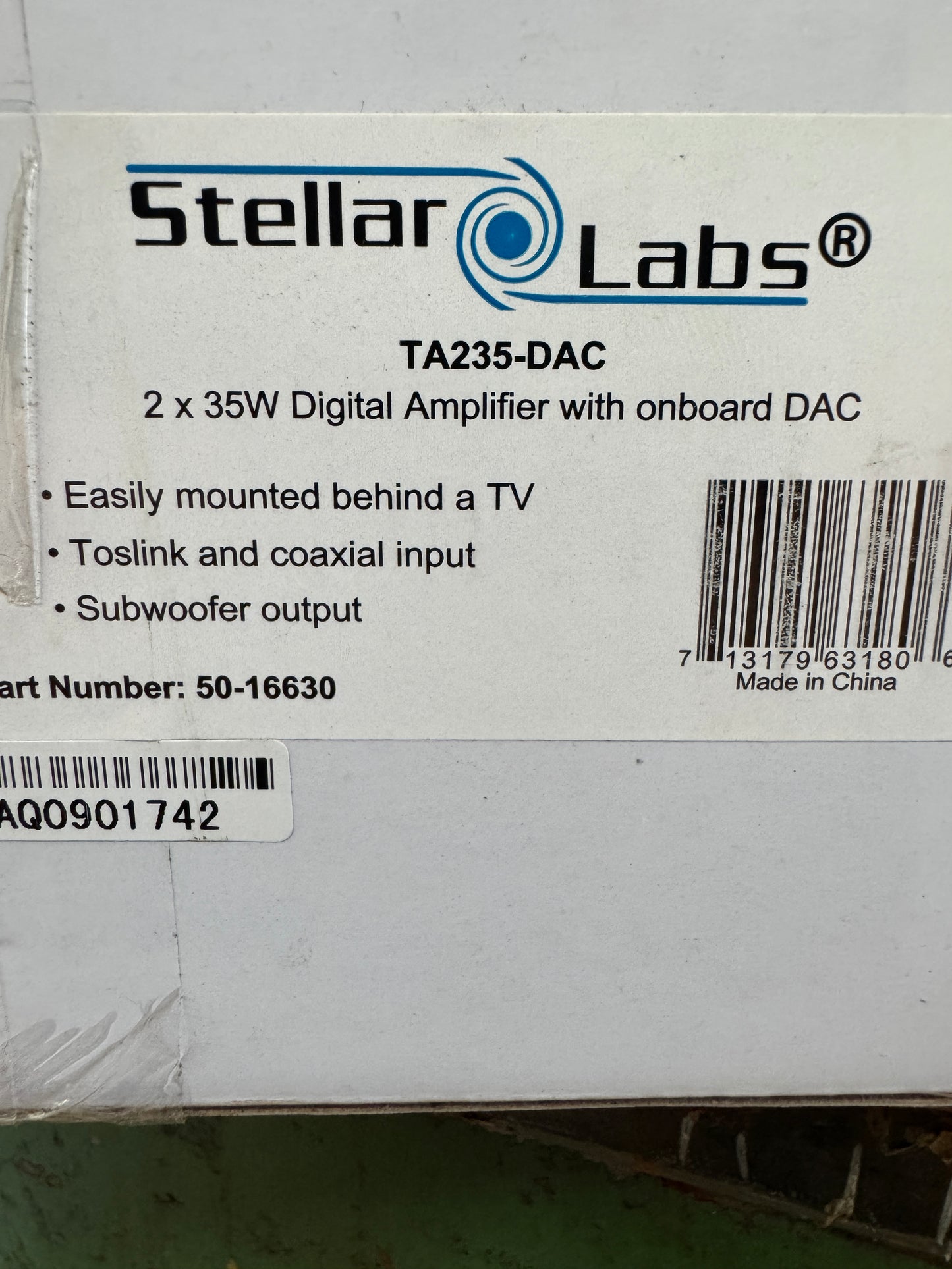 Stellar Labs 2 Channel Digital Amplifier TA235-DAC