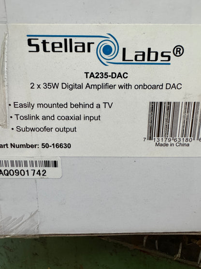 Stellar Labs 2 Channel Digital Amplifier TA235-DAC