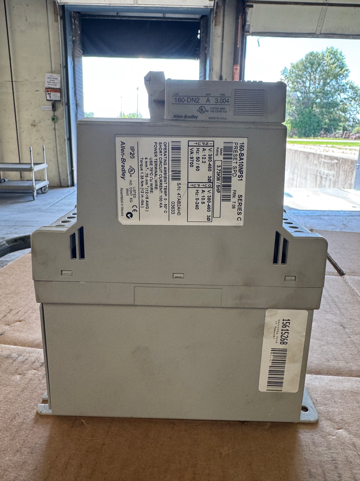 Allen-Bradley 160-BA10NPS1 Variable Frequency Drive 380-460V 3-Phase