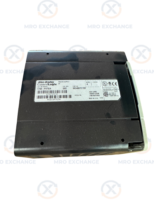 Allen-Bradley ControlLogix AC Power Supply 1756-PA75/A 85 to 265 VAC