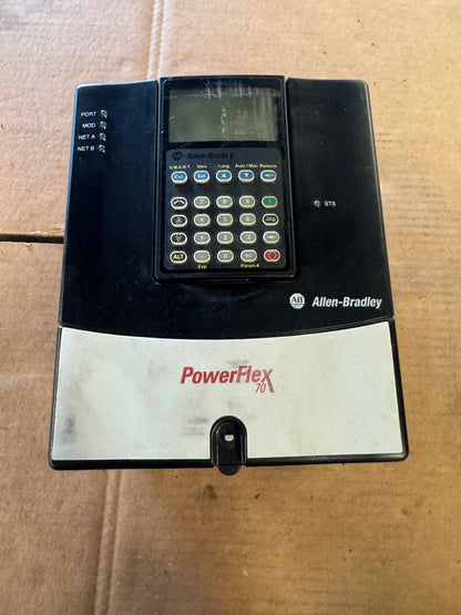 Allen-Bradley 20AD5P0A0AYNNNC0 Variable Frequency Drive 480V AC 3-Phase Untested Surplus 01428