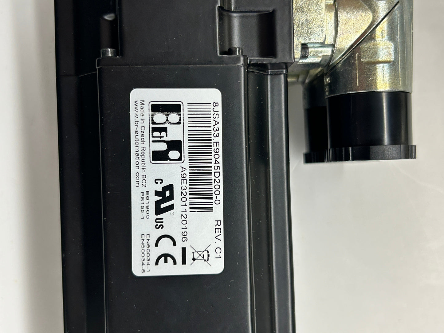 B&R Automation Servo Motor 8JSA33.E9045D200-0 - Variable 4000 RPM
