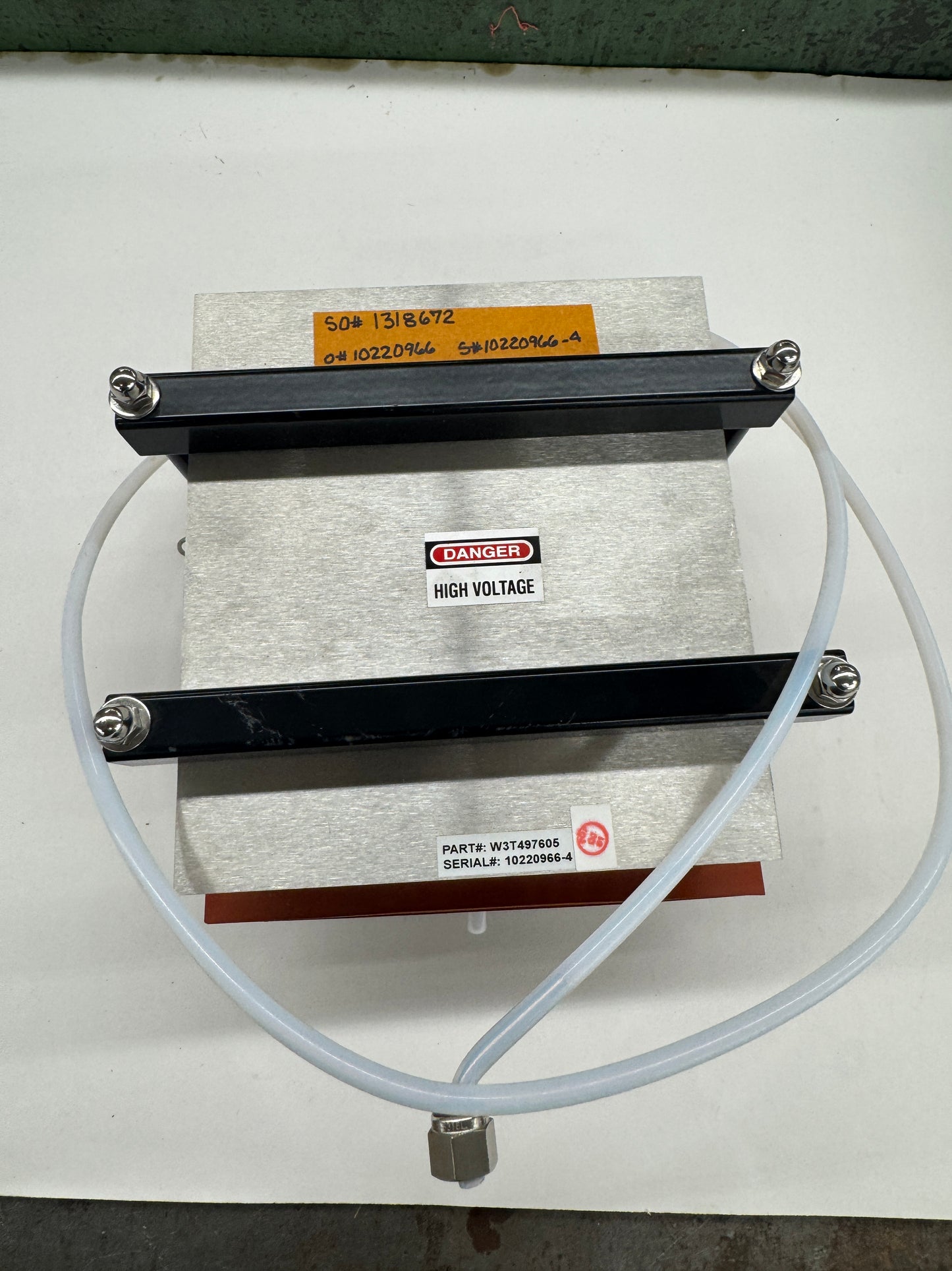 Applied Materials (AMAT) Liquid Cooled High Voltage Resistor Assembly W3T497605