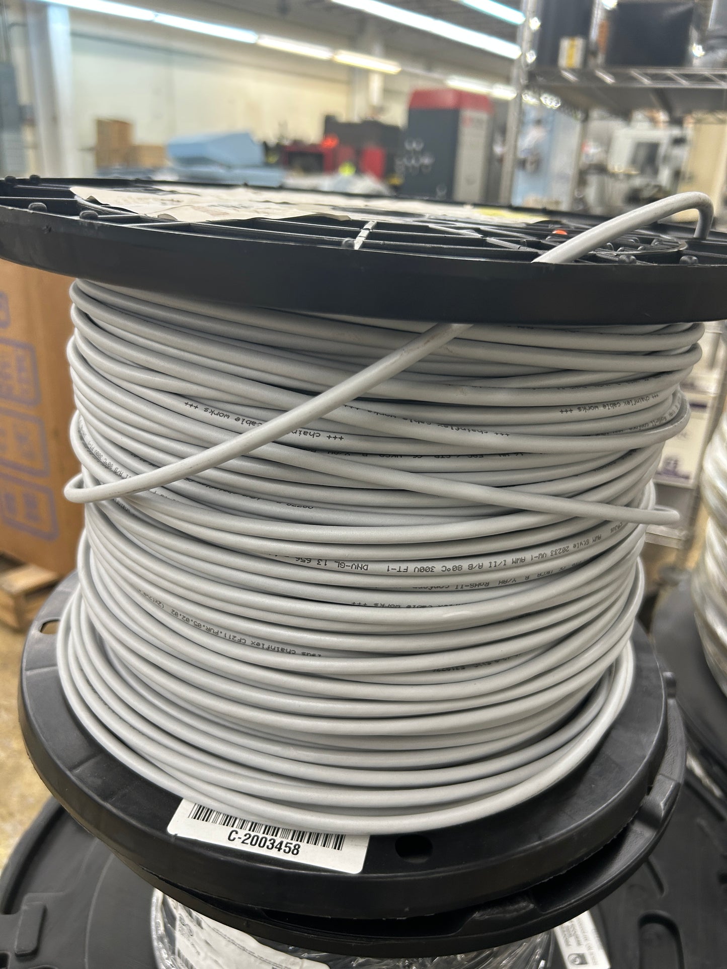 Igus Chainflex Data Cable CF211.PUR.05.02.02 2 Pair, 20 AWG, 1,000 Ft Spool