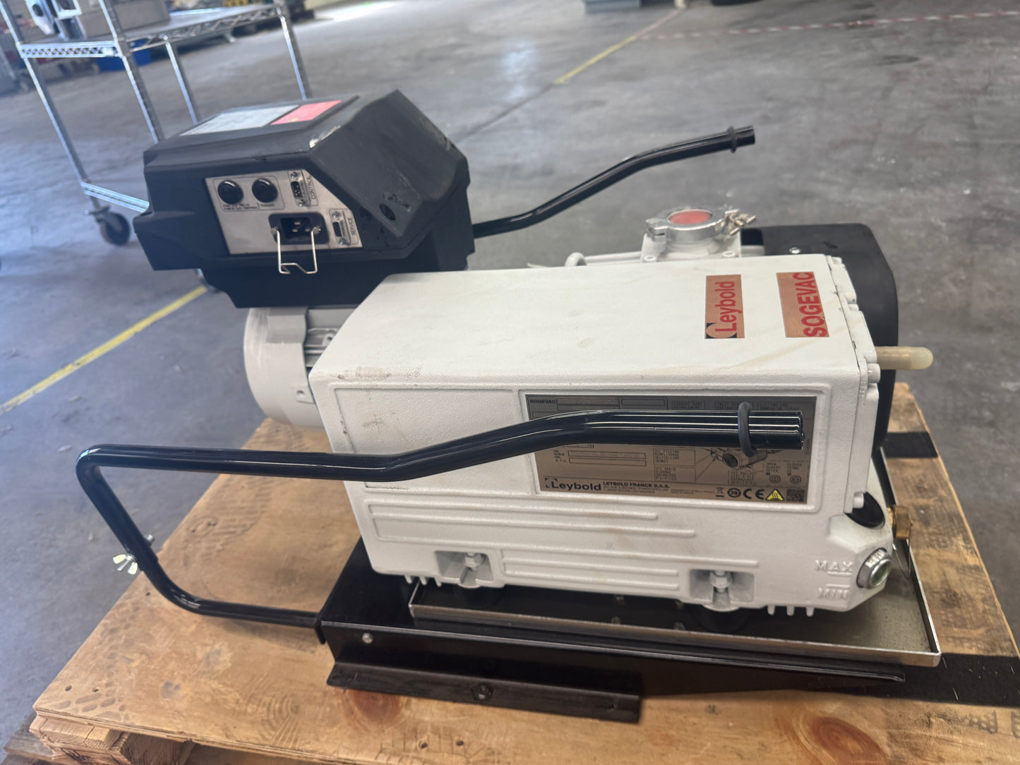 Leybold Rotary Vane Vacuum Pump SV 120 BIFC 10 mbar Max Abs. Operating Pressure