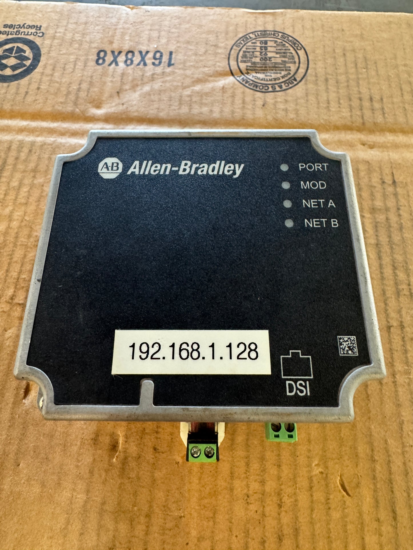 Allen-Bradley 22-XCOMM-DC-BASE External Comm Adapter Base Unit 24V DC