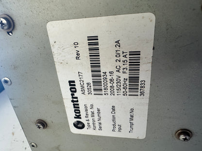 Kontron Laser Control Module ASMC2177 115/230V AC