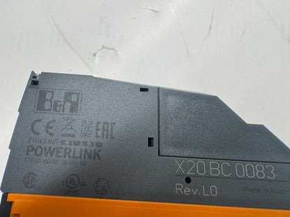 B&R Automation Powerlink Bus Controller X20BC0083 24V DC