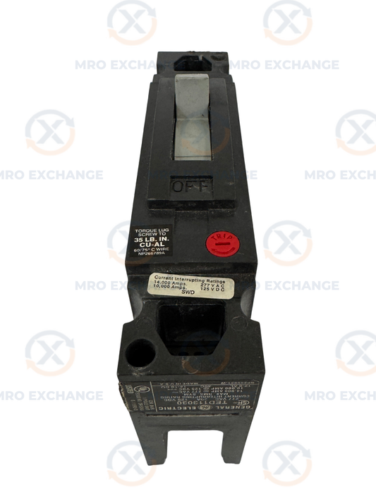 General Electric Molded Case Circuit Breaker TED113030 277 VAC / 125 VDC
