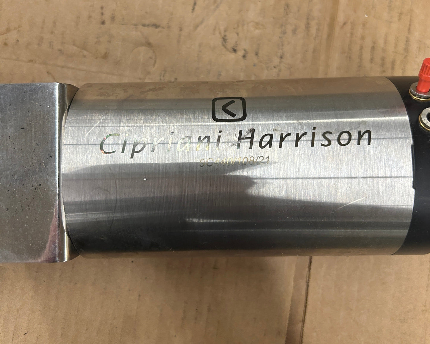 Cipriani Harrison Sanitary Pneumatic Butterfly Valve 4" AISI 316L 151/2 4 In. Sanitary Tri-Clamp 145 PSI