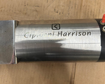 Cipriani Harrison Sanitary Pneumatic Butterfly Valve 4" AISI 316L 151/2 4 In. Sanitary Tri-Clamp 145 PSI
