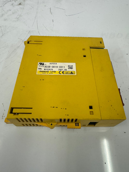 Fanuc I/O Module A03B-0819-C011 24V DC