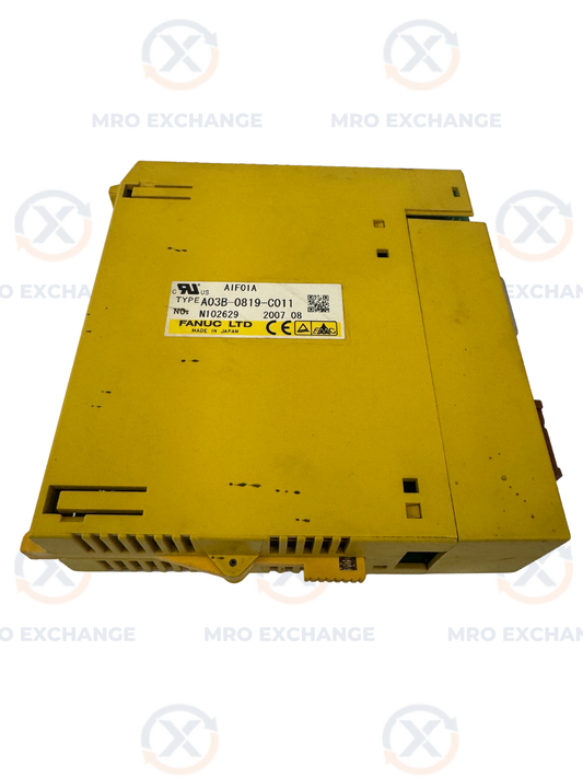 Fanuc I/O Module A03B-0819-C011 24V DC
