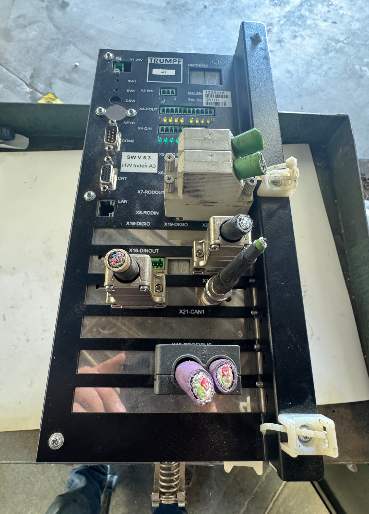 Trumpf Industrial PC Controller 1255448 24 VDC