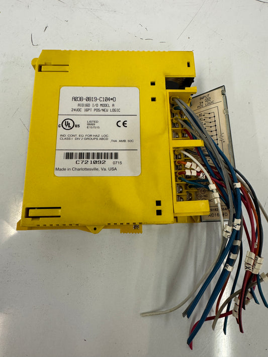 Fanuc Digital Input Module A03B-0819-C104 24 VDC