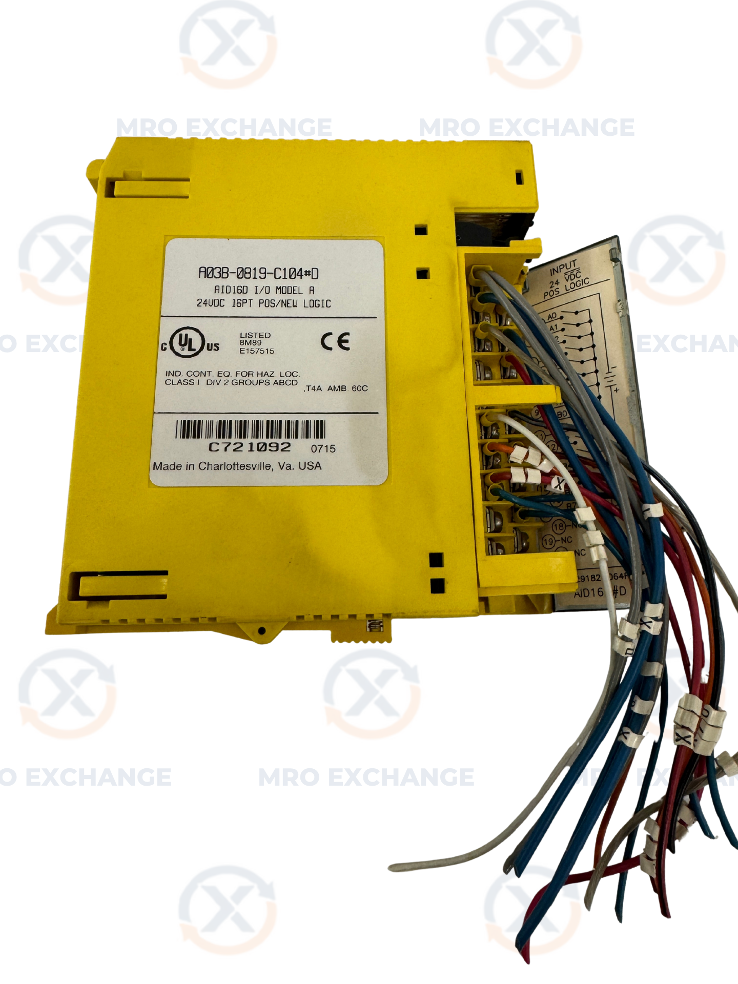 Fanuc Digital Input Module A03B-0819-C104 24 VDC