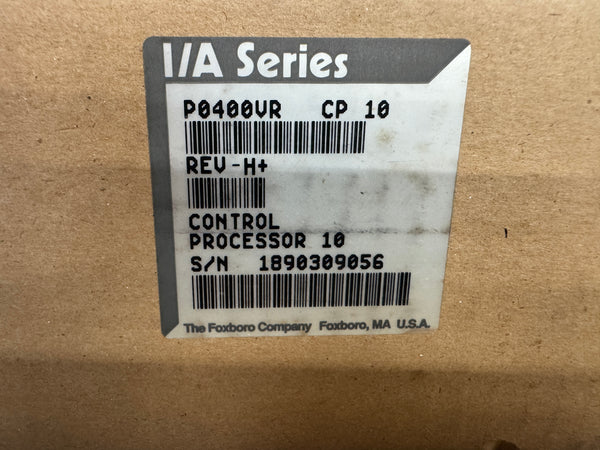 Foxboro P0400VR I/A Series CP10 Control Processor Factory Sealed