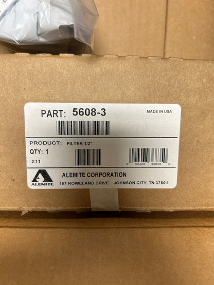 Alemite Compressed Air Filter 5608-3 1/2 In. NPTF Female 250 PSI