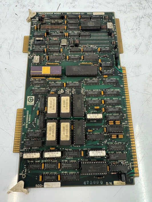 Giddings & Lewis Processor Module PCB Assembly 501-03865-01 & 502-03061-02