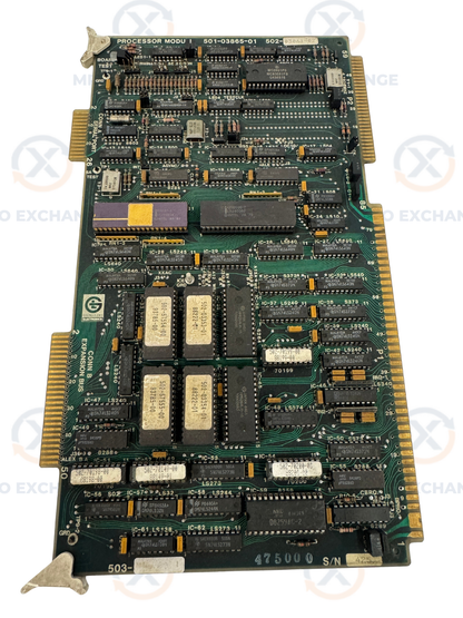 Giddings & Lewis Processor Module PCB Assembly 501-03865-01 & 502-03061-02